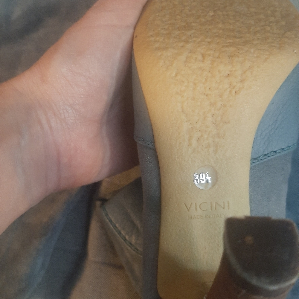 Baby Blue Suede and Beadwork Guiseppe Zanotti Heel Boots - Picture 3 of 6